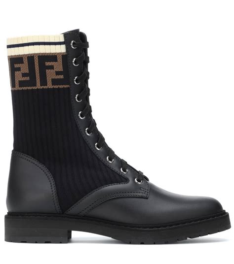 fendi bottine|fendi leather boots.